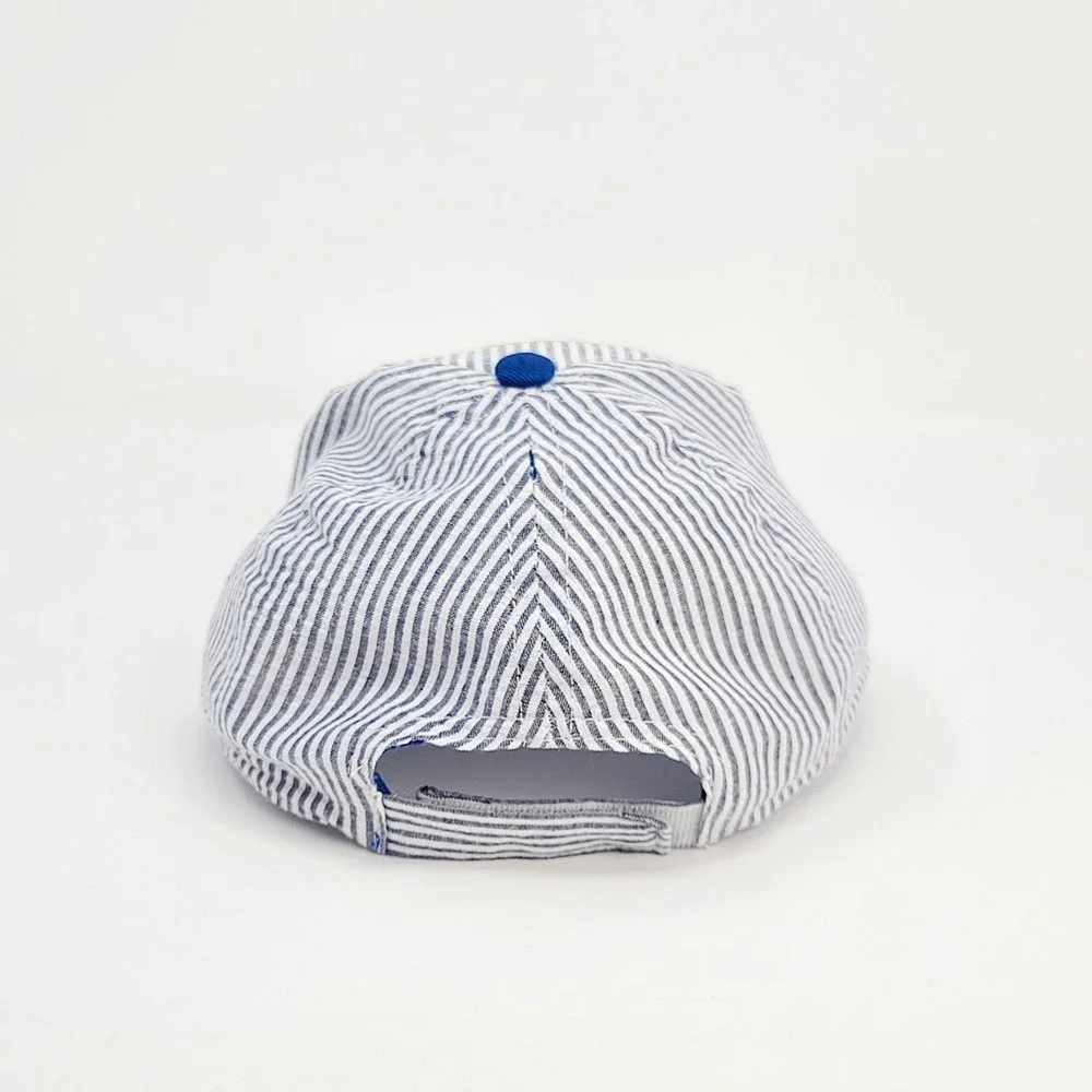 Thomas & Friends Engineer Stripe Cap Hat Blue Adjustable Youth Size